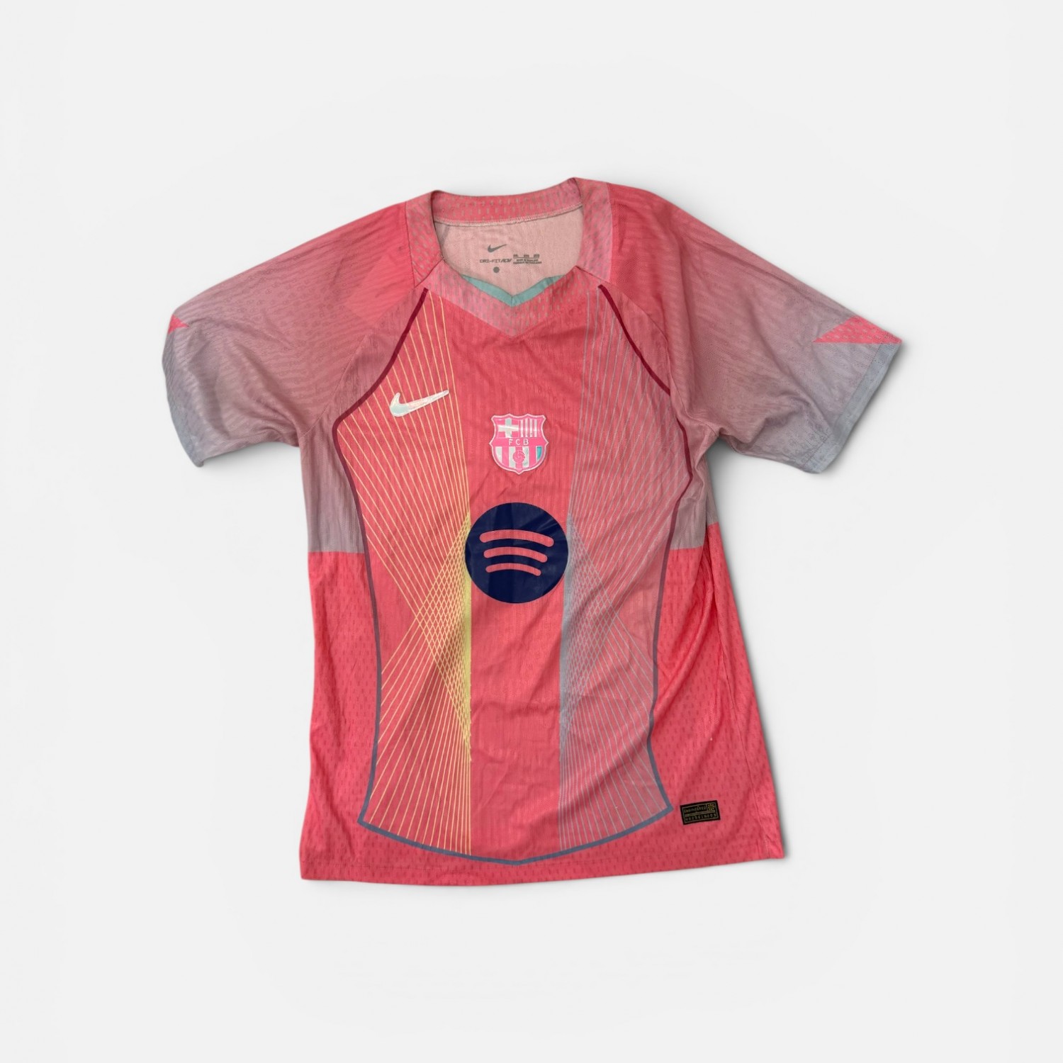 Nike FC Barcelona Spotify Ροζ Ποδοσφαιρική Φανέλα
